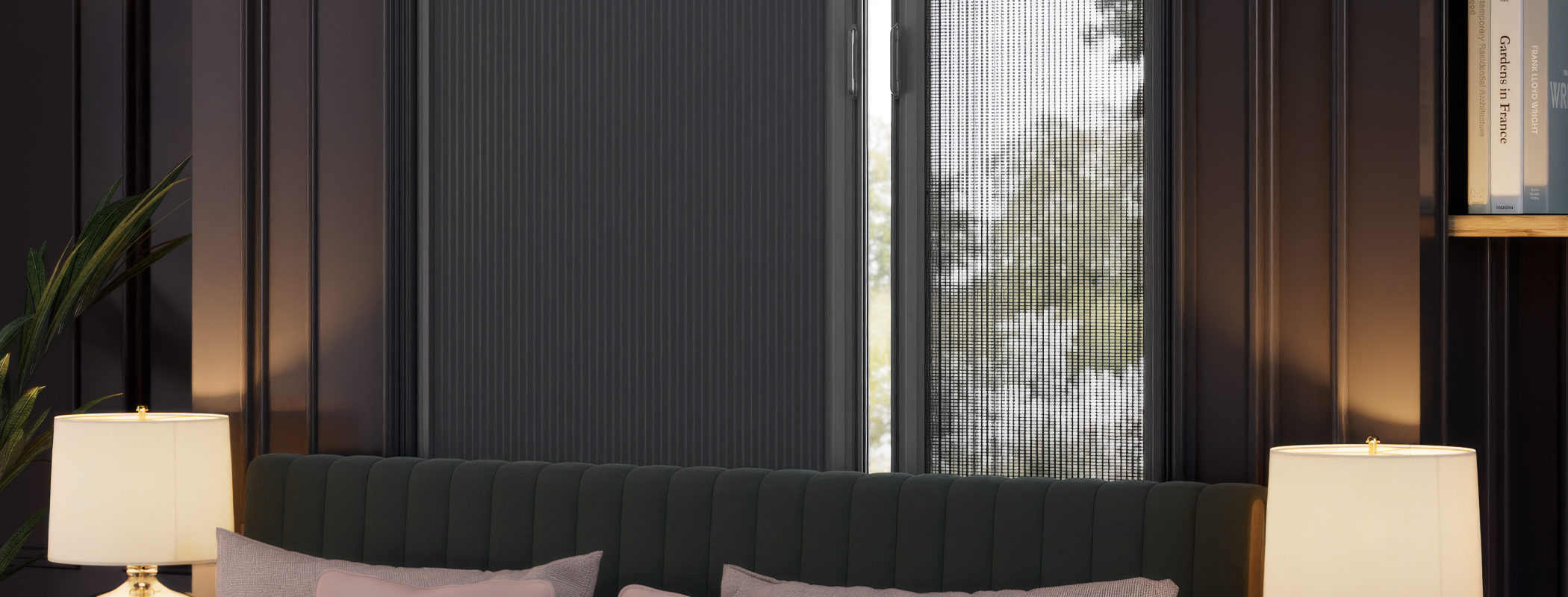 Sliding Blinds for Windows