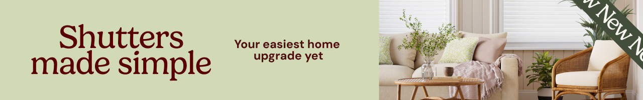 No Drill Shutter Blinds