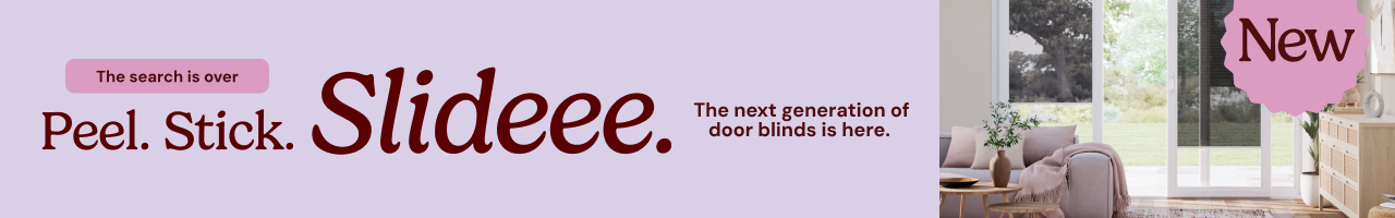 Sliding door blinds