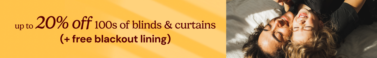 Up to 20% off hundreds of blinds