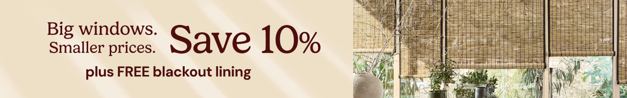 Blinds for Large Windows