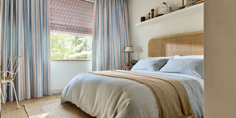 Free heat shield lining on curtains