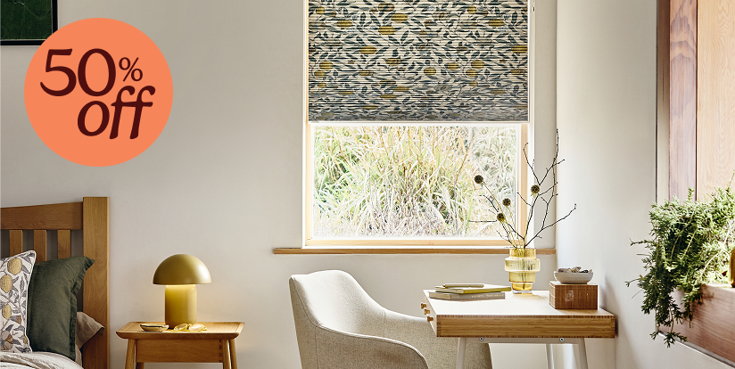 Pleated blinds | 50% off no drill upgrades