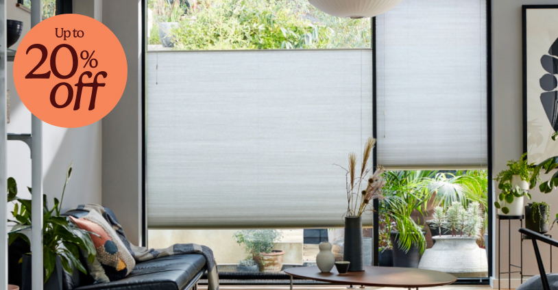 No drill pleated blinds