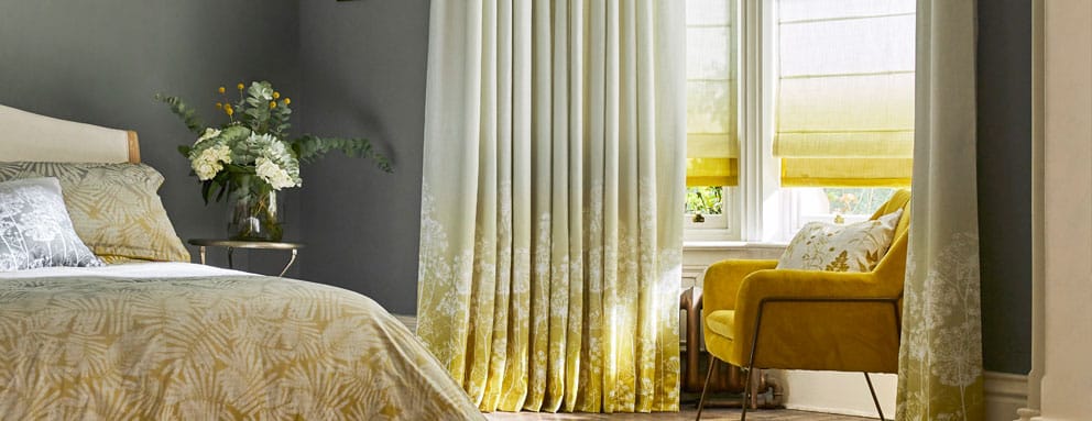 Featured image of post Blue And Yellow Curtains Uk - As the curtain is usually kept open meaning the patterns and colours are not as visible as they would be if they were closed.
