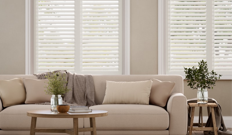 Shutter Blinds in living room
