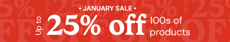 AW OFFER - January Sale - Up to 25% Off - Big Window Edit