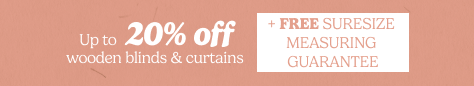 AW OFFER - Up to 20% Off Woods & Curtains