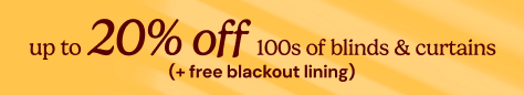 AW OFFER - Sleep Week - Up to 20% Off Hundreds (Blinds & Curtains)