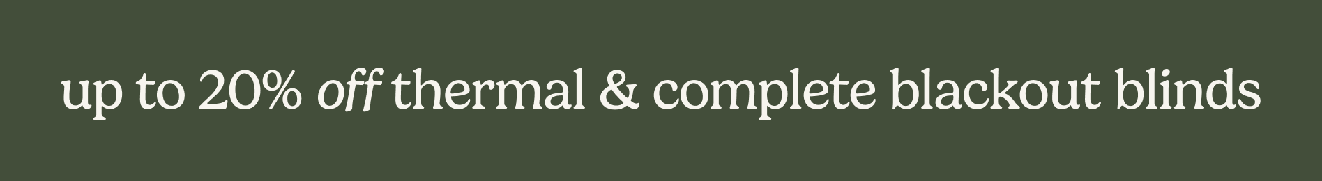 small offer snippet