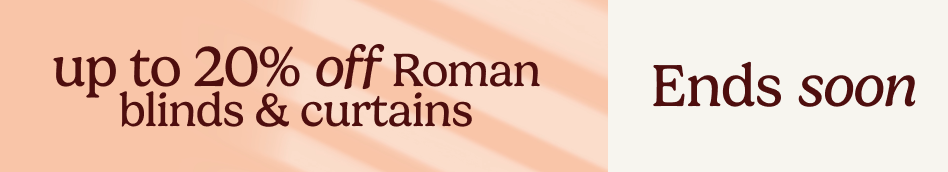 AW - Bedroom Edit Upto 20% Romans