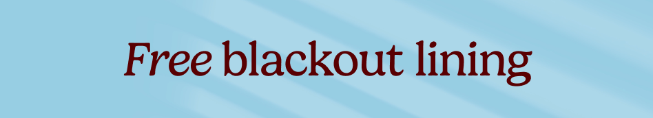 AW - BFSE Free Blackout Lining