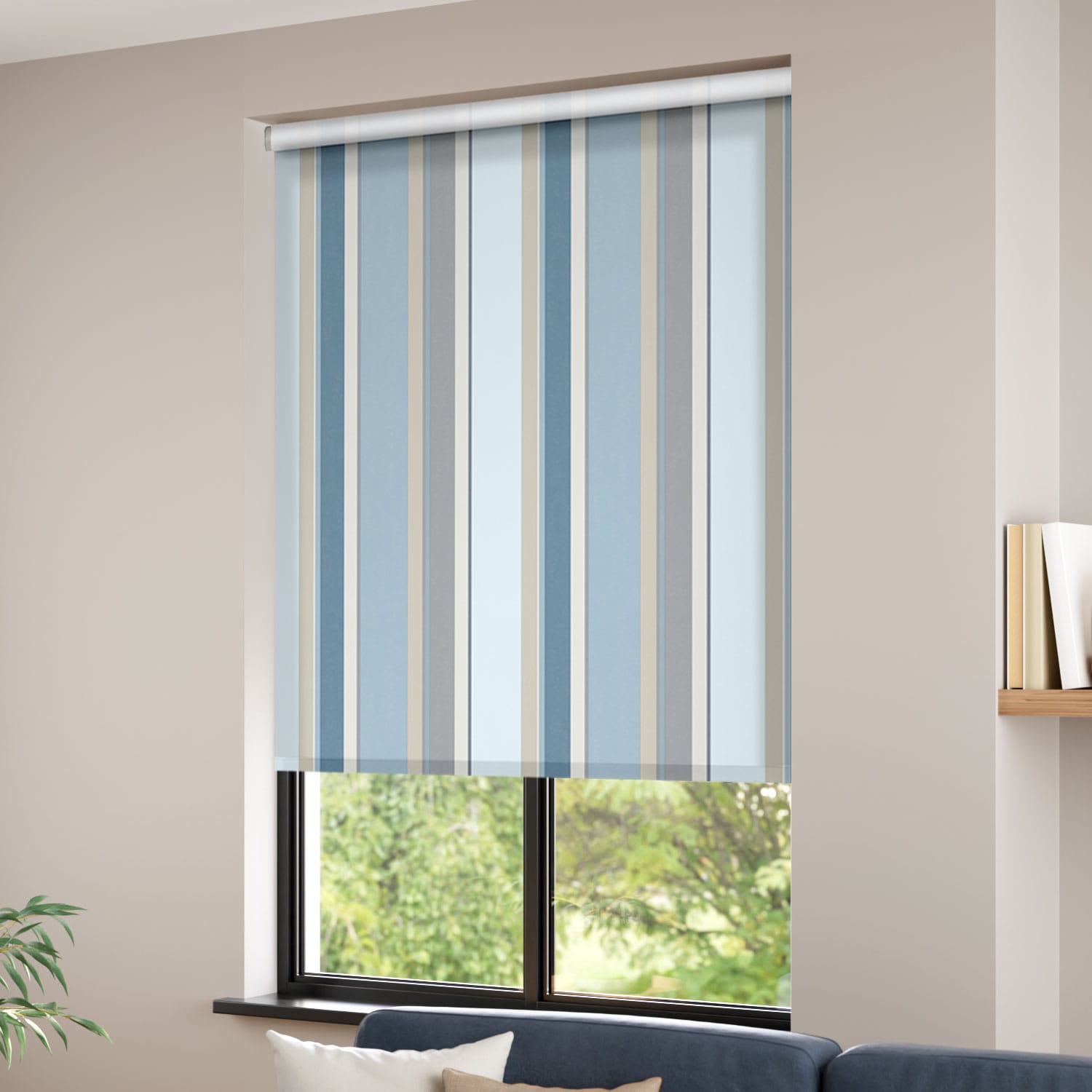 Bella Complete Blackout Vertical Blind 36 Colours Made To Measure 