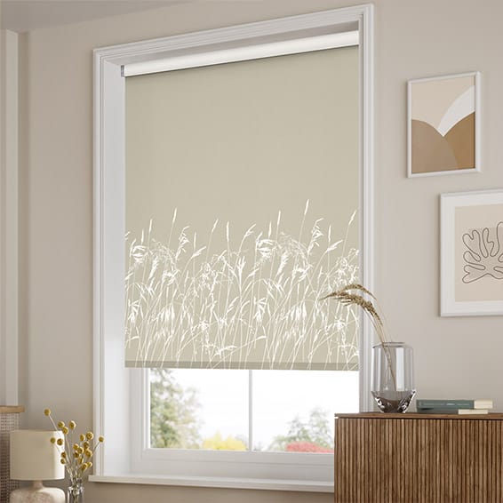 Ing Grasses Pebble Roller Blind, What Size Curtains For 6ft Window Blinds Uk