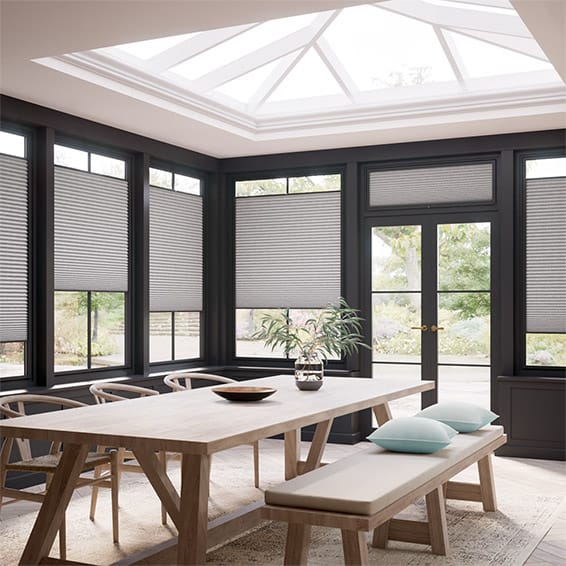 Perfect Fit® DuoShade Crackle Fog Thermal Blind