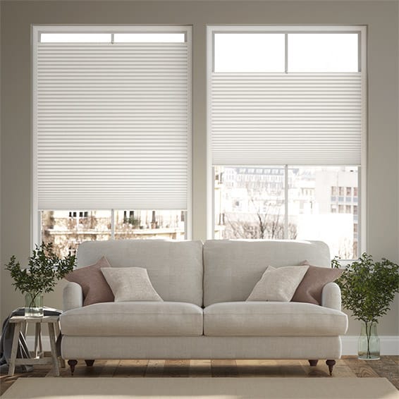 Perfect Fit® DuoShade Dover White Thermal Blind