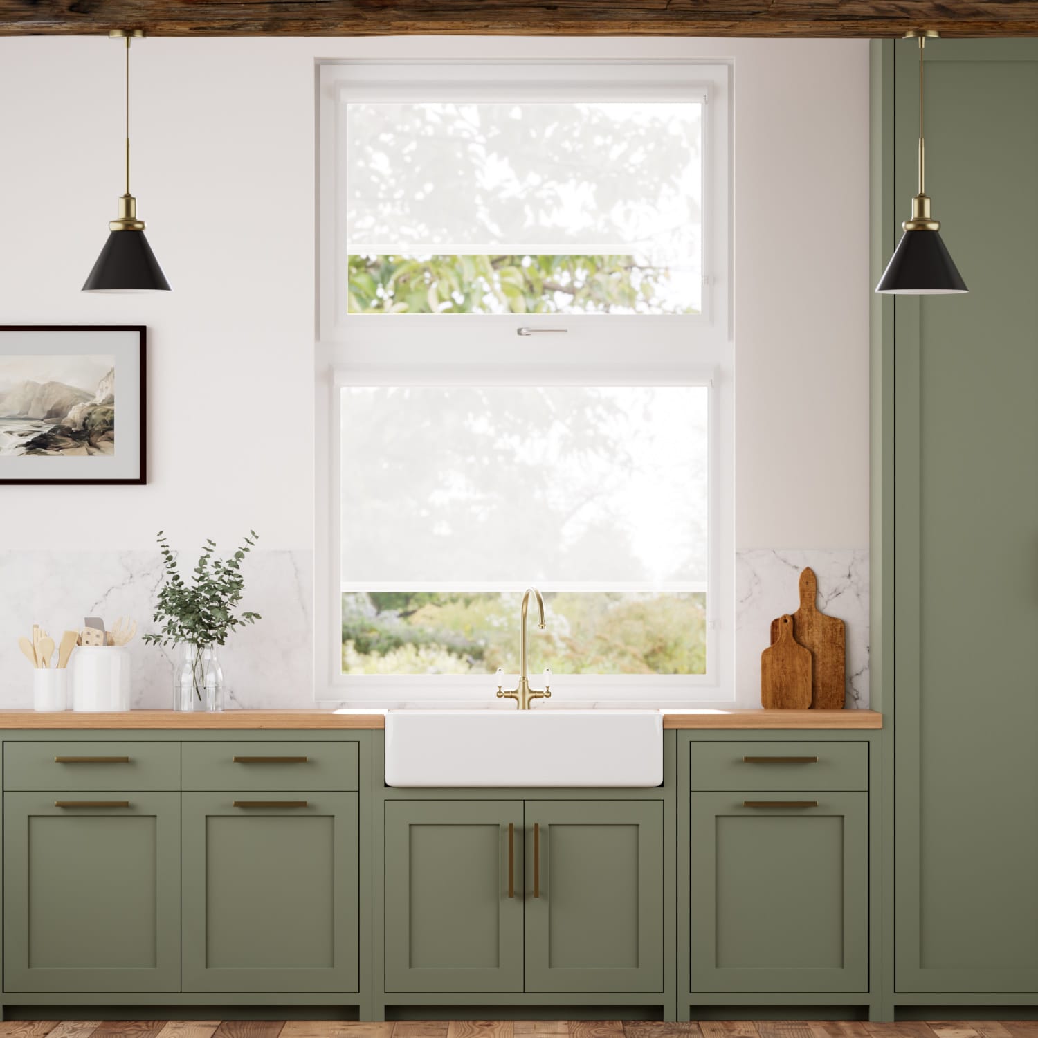 PerfectFIT Solana White Roller Blind