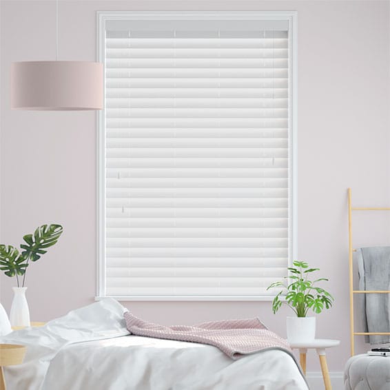 Pure White Wooden Venetian Blinds 2go, How To Clean White Wooden Slat Blinds