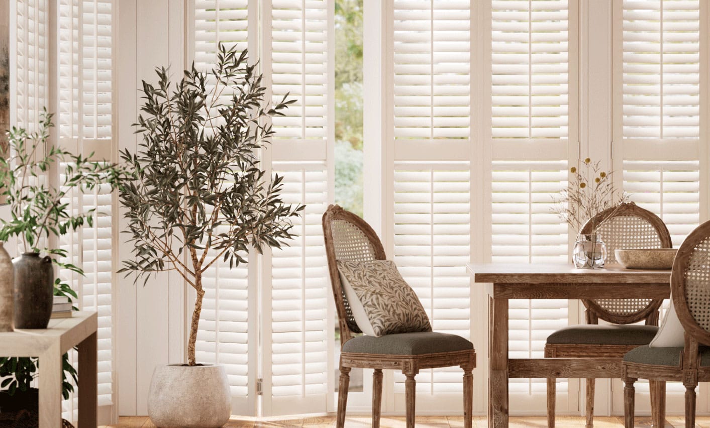 Shutter Blinds Stylish Waterproof Made To Measure