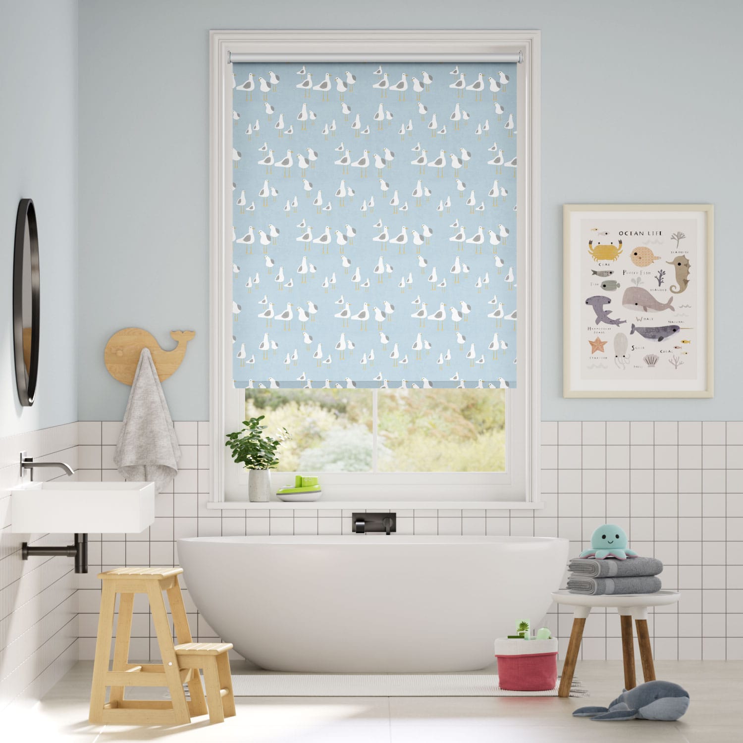 Bathroom Blinds 2go™, 100% Waterproof Roller Blinds for ...