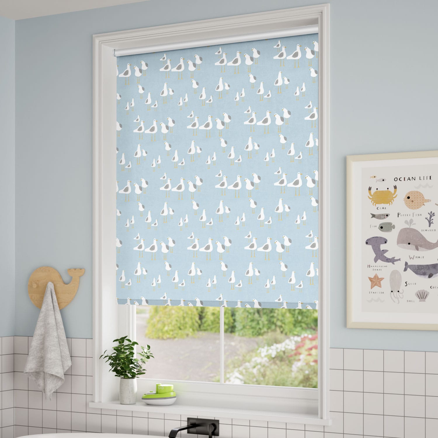 bathroom roller blinds