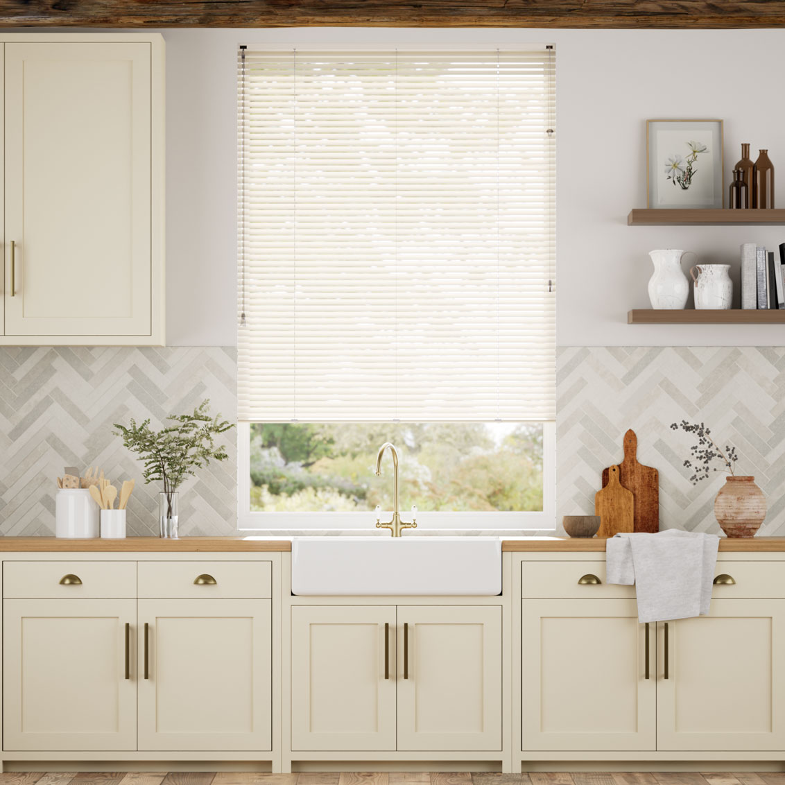 Blind, Mellow Shades of Cream Blinds 2go™