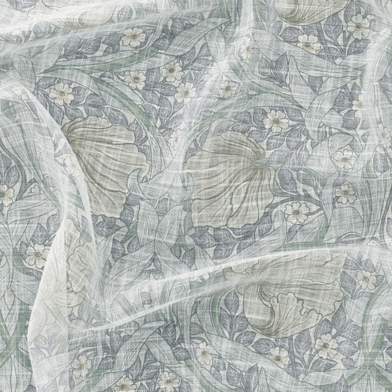 Rideau À Oeillets Gris Clair 350 x 298 cm Shadow - Madura